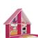 Cama Solteiro Infantil Gelius Casinha 090 MDF|MDP Rosa