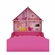 Cama Solteiro Infantil Gelius Casinha 090 MDF|MDP Rosa