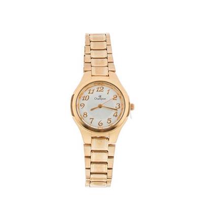 Relógio Feminino Champion CH24928W Analógico Pulseira de Aço Dourado com Kit