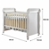 Berço Mini Cama Carolina Mirelle MDF Branco 332