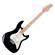 Guitarra Strinberg STS100 3 Captadores Chave 5 Posições Branco e Preto Brilhante