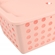 Cesto Grande com Tampa Coza One, Rosa Blush