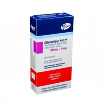 Olmetec Anlo 20+5mg 30 Comprimidos