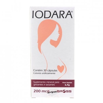 Iodara 200mcg 30 Comprimidos