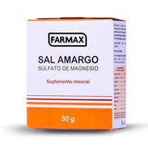 Sal Amargo Puro Farmax 30g