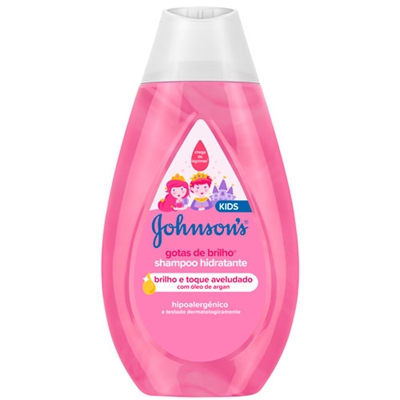 Shampoo Johnson & Johnson Baby Gotas de Brilho 400ml