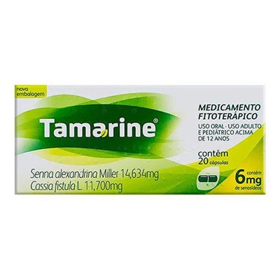 Tamarine 6mg 20 Cápsulas Cosmed