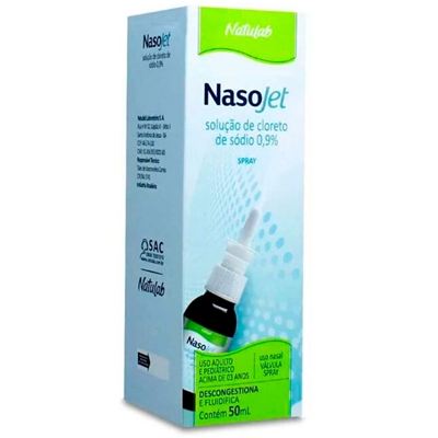 Nasojet 9mg Solução nasal