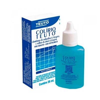 Colirio Teuto 0,15+0,3mg Solução Oftálmica