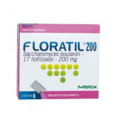 Floratil 200mg 6 Sachês