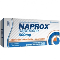 Naprox 500mg 20 Comprimidos Revestidos