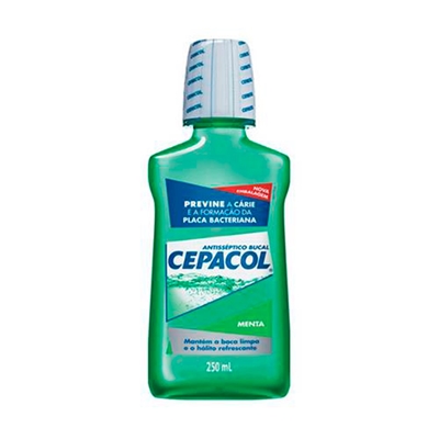 Antisséptico Bucal Sanofi Cepacol Menta 250ml