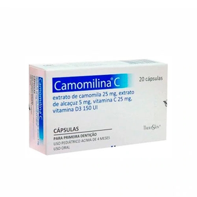 Camomilina C 20 Cápsulas