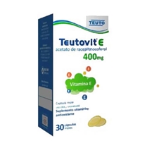 Teutovit-E 400mg 30 Cápsulas gelatinosas