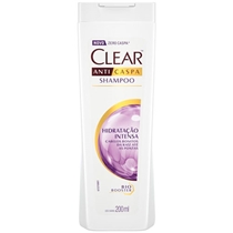 Shampoo Anticaspa Clear Hidratação Intensa Feminino 200ml