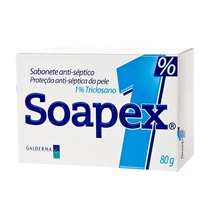 Sabonete Galderma Soapex Antisséptico 1% Trisiosano 80g