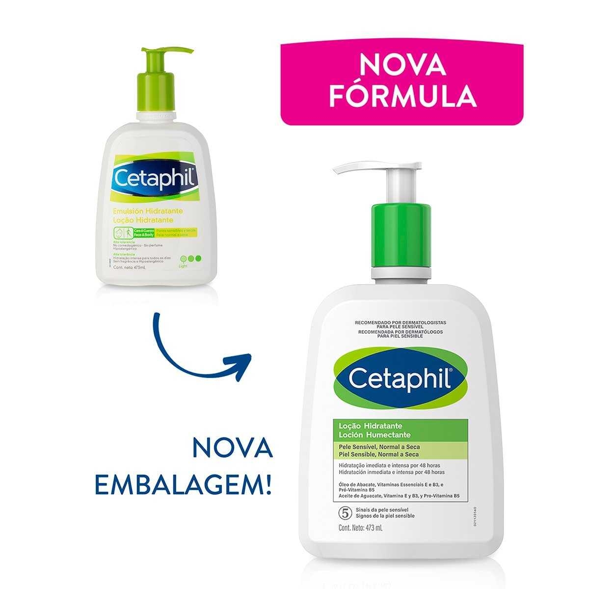 Lo O Hidratante Cetaphil Para Pele Sens Vel Norma E Seca Ml Bemol