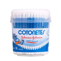 Hastes Flexíveis Johnson & Johnson Cotonetes Pote 150 Unidades