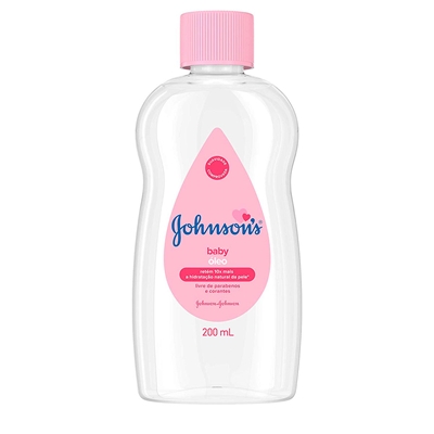 Óleo Johnson & Johnson Baby Puro Nacional 200ml