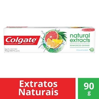 Creme Dental Colgate Naturals Defesa Reforçada 90g