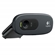 Webcam HD Logitech Microfone embutido Conexão USB Preto C270