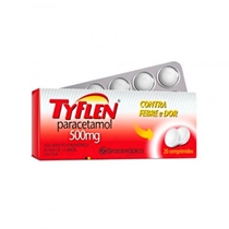 Tyflen 500mg  20 Comprimidos  Brasterapica Similar