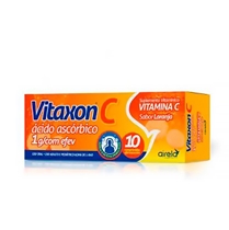 Vitaxon C 1g Sabor Laranja 10 Comprimidos Efervescentes