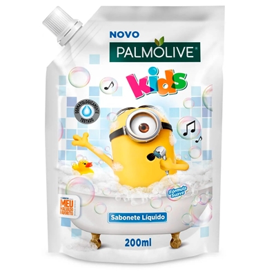 Refil Sabonete Líquido Infantil Palmolive Minions 200ml