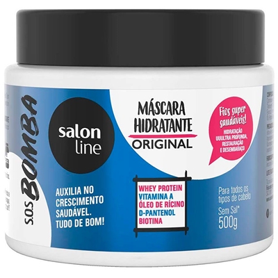 Máscara de Hidratação Salon Line SOS Bomba Original 500g