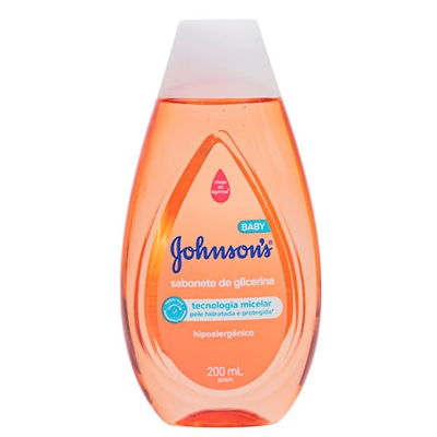 Sabonete Líquido  De Glicerina Johnson & Johnson Baby 200ml