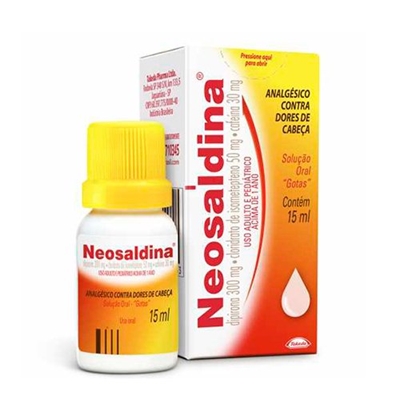 Neosaldina 50+3600+30mg 15 ml