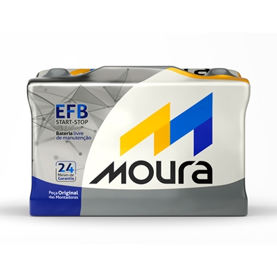 Bateria para Automóvel Moura Star Stop EFB MF60AD 63809 (MP)