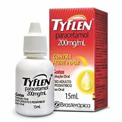 Tyflen 200mg/ mL  Solução Oral  15mL Brasterápica