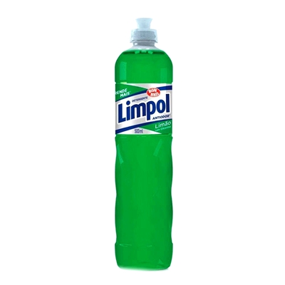 Detergente Líquido Limpol Limão 500ml