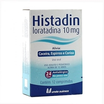 Histadin 10mg 12 Comprimidos