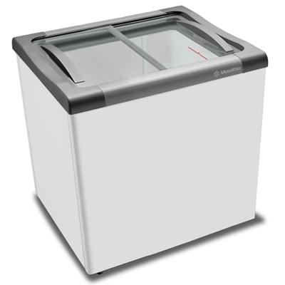 Freezer Metalfrio Horizontal Vidro Branco NF20SB