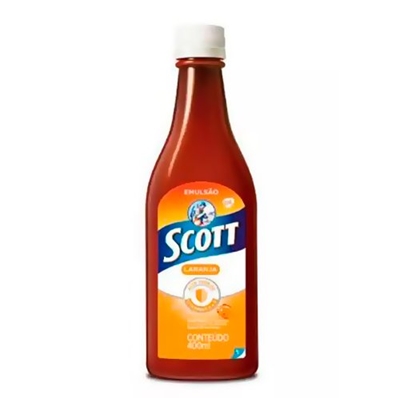 Emulsão de Scott Sabor Laranja 400ml