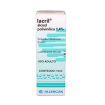 Lacril  14mg/ml Solução Oftálmica 15ml