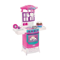 Brinquedo Cozinha Meg Magic Toys 94cm Rosa