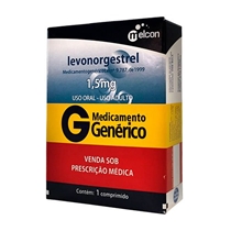 Levonorgestrel 1,5mg Melcon 1 Comprimido Genérico