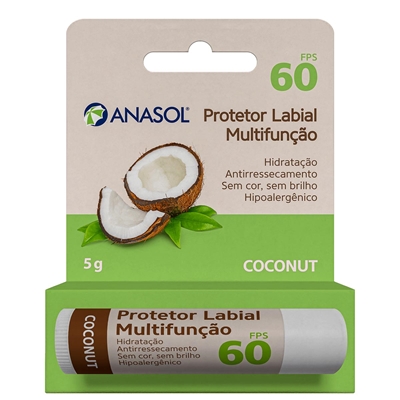 Protetor Labial Anasol Coconut 5g