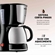 Cafeteira Elétrica Mondial Dolce Arome Jarra Inox 127V 550W 15 Xícaras Preto E Inox - C-34JI-15X