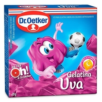 Gelatina Dr. Oetker Uva 20g