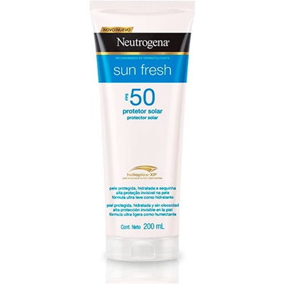 Protetor Solar Sun Fresh Neutrogena FPS50 -200ml