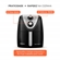 Fritadeira Elétrica Mondial Air Fryer Grand Family 5L 127V 1500W Preto E Inox AFN-50-BI