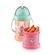 Copo Com Porta Snack Acoplado Fisher-Price Rosa - BB1013