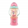 Copo Com Porta Snack Acoplado Fisher-Price Rosa - BB1013