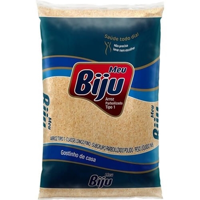 Arroz Parboilizado Biju Pacote 1 kg