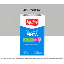 Tinta Acrilica Iquine Standard Fosco 16L Sela & Pinta 2147 Granito (MP)