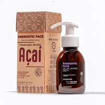 Gel de Limpeza Facial Energetic Face Açaí 120ml Simbioze Amazônica